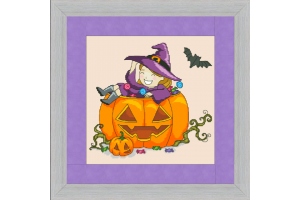Безкоштовний дизайн (схема для вишивання) "Halloween" FP010